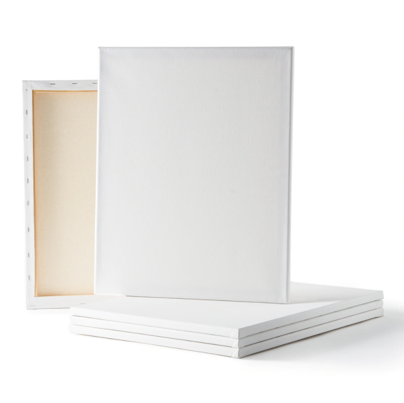 CANVAS PAINTING WITH 6 COLOR PALETTE
