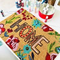 DOOR MAT PAINTING